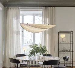 Suspension, Tense, Blanc, 2700K, 2000lm, H15cm, Ø120 cm - New Works