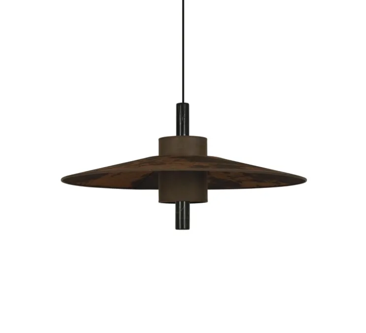 Suspension, Thésée M, terracotta, Ø70cm, H40cm - Forestier