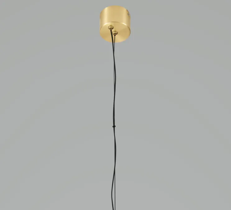 Suspension, Tiffany verticale, diamant, LED, dim, 2700K, 1530 lm, Ø6,25cm, H49,3cm - Elements lighting