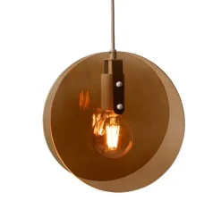 Suspension, Toledo, ambre, Ø22cm, H26cm - It's about Romi