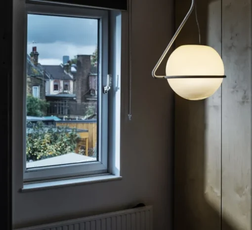 Suspension, Tonda, blanc, L39cm, H59cm - Foscarini