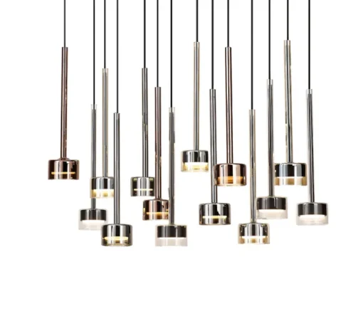 Suspension, Tonic, chrome, Ø9,8cm, H43cm - Mantra