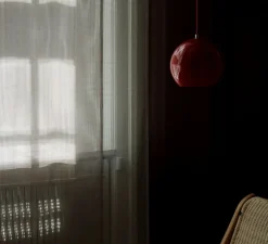 Suspension, Topan VP6, rouge vermillon, Ø21cm, H19cm - Andtradition