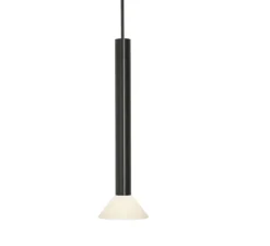 Suspension, Torres Tall , bronze et albâtre, Ø20cm, H70cm - CTO lighting