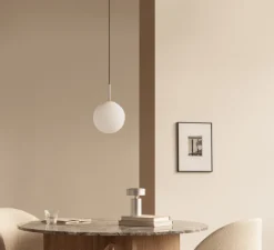 Suspension, TR Bulb, Acier poli, Ø20cm, H22cm - Audo Copenhagen