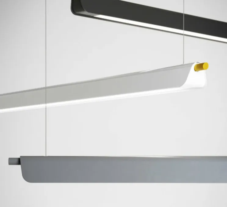 Suspension, Trapets 13020106-30, noir, LED, 3000K, 2115 lm, L146cm, H7,1cm - Zero