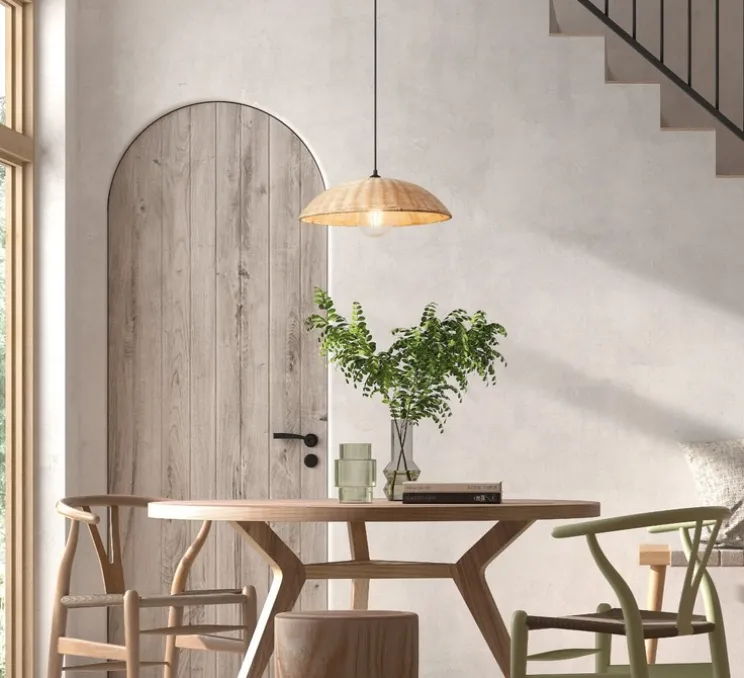 Suspension, Trenza, naturel, Ø40cm, H10cm - MDC