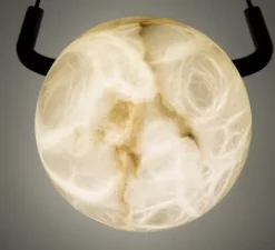 suspension, Tribeca, noir, LED, 2700K, 270lm, Ø76cm, H25cm - Alma light