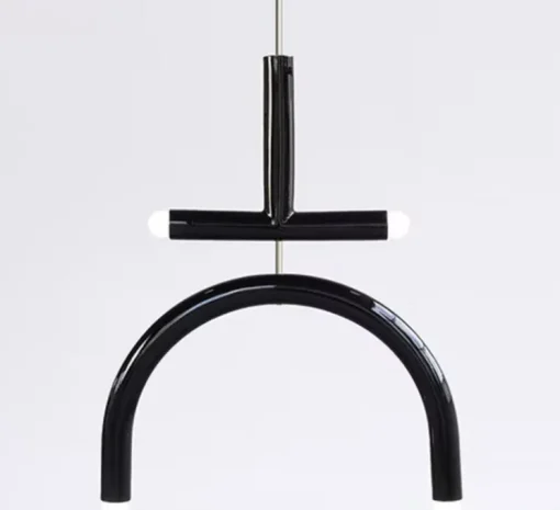 Suspension, TRN E2, noir, L36cm, H63cm - Pani Jurek