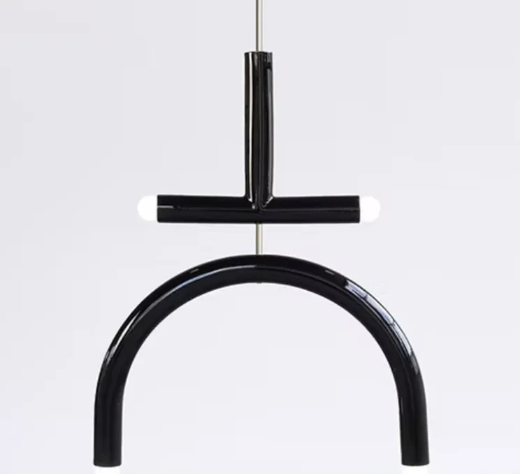 Suspension, TRN E2, noir, L36cm, H63cm - Pani Jurek