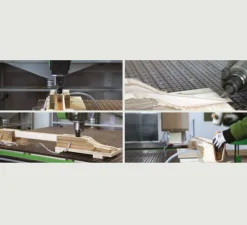 Suspension, Troag, naturel, LED, 3000K, 6080lm, L185cm, H8,5cm - Foscarini