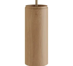 Suspension, Tub-E14, bois, Ø6cm, H15cm - Creative Cables