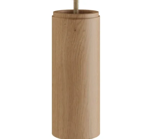Suspension, Tub-E14, bois, Ø6cm, H15cm - Creative Cables