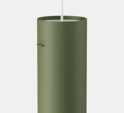 Suspension, Tube, large, vert sapin, Ø28cm, H14cm - Moebe