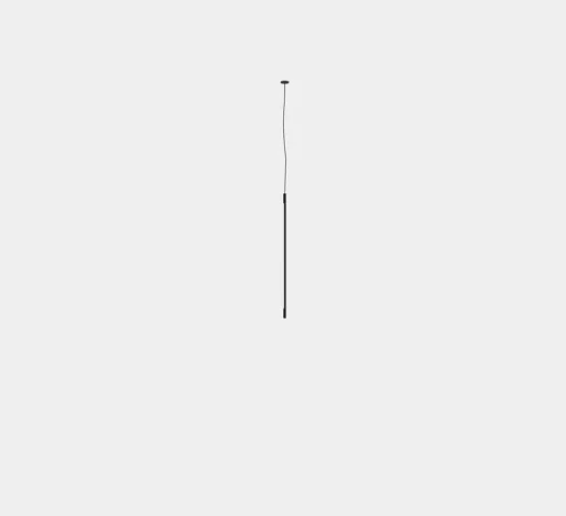 Suspension, Tubs Modular Single, noir, LED, dim, 3000K, 752 lm, Ø1,6cm, H60cm - LEDS C4