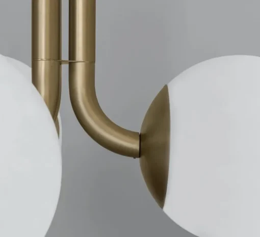Suspension, Tubular SM, Laiton laqué bruni, Ø48,5cm, H57,9cm - Schwung
