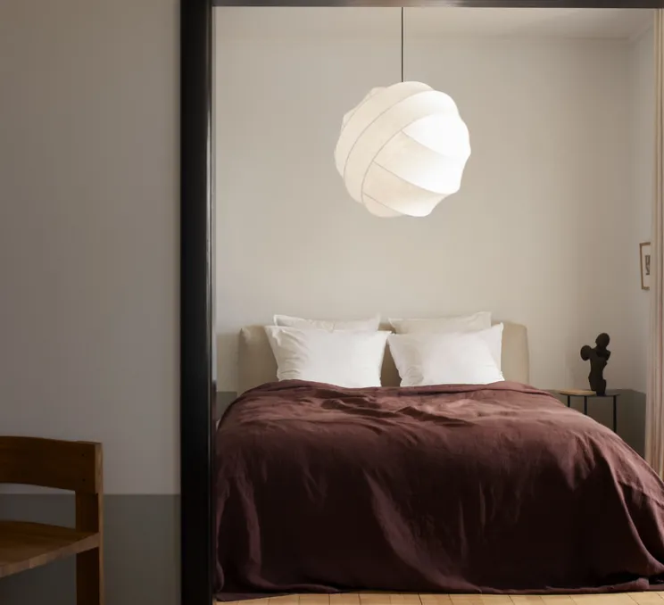 Suspension, TURNER 65, blanc, Ø65cm, H65cm - Pholc