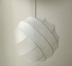 Suspension, TURNER 65, blanc, Ø65cm, H65cm - Pholc