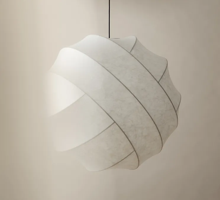 Suspension, TURNER 50, blanc, Ø50cm, H50cm - Pholc