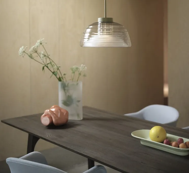 Suspension, Two-Layer, vert olive, Ø37,5cm, H51,5cm - Muuto