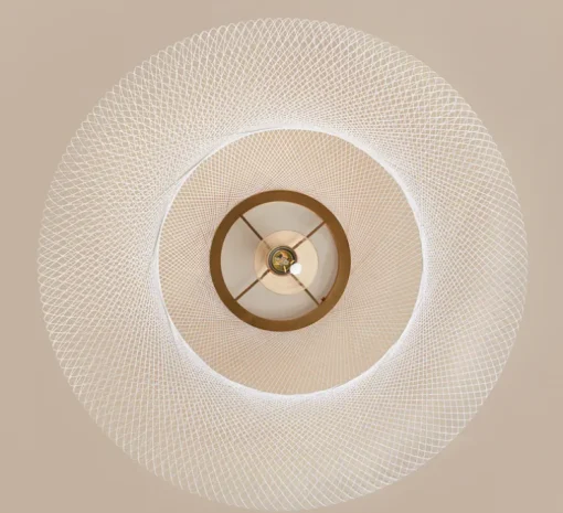 Suspension, UFO Full, Small, blanc, Ø40cm, H12cm - Atelier Robotiq
