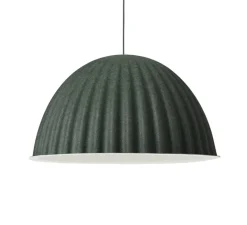 Suspension, Under the bell, ⌀82cm, vert foncé, H46cm - Muuto