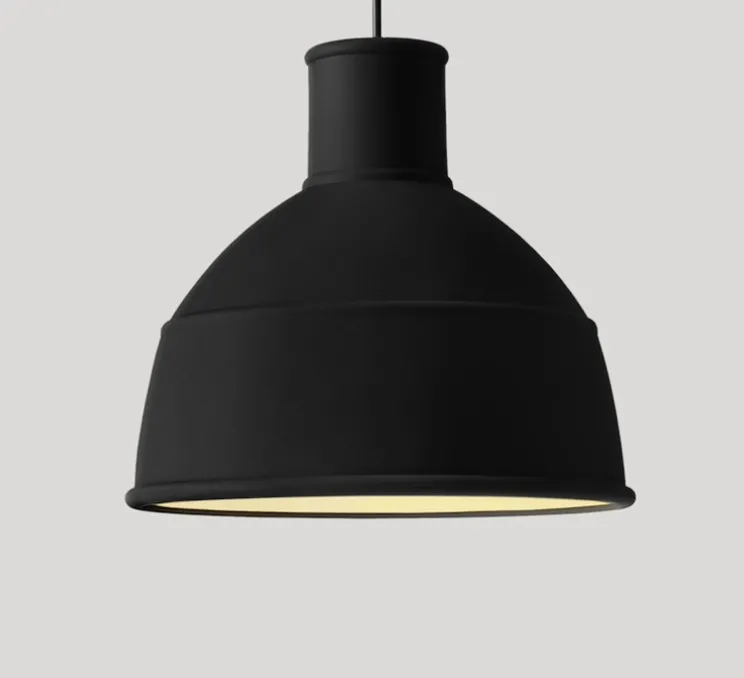 Suspension, Unfold, noir, Ø32,5cm, H29,5cm - Muuto