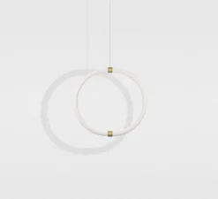 Suspension, Unseen, Lampe O, LED, dim, 2700K, 660 lm, L47cm, H7cm - Petite Friture