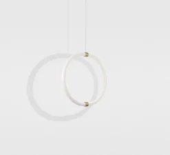 Suspension, Unseen, Lampe O, LED, dim, 2700K, 660 lm, L47cm, H7cm - Petite Friture