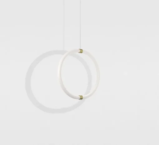 Suspension, Unseen, Lampe O, LED, dim, 2700K, 660 lm, L47cm, H7cm - Petite Friture