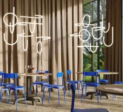 Suspension, Unseen, Lampe U, LED, dim, 2700K, 720 lm, L42cm, H28cm - Petite Friture