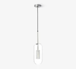 Suspension, Vadim, chrome, Ø15cm, H36cm - Sarah Lavoine