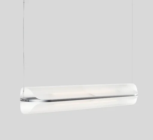 Suspension, Vale 1 Dali, transparent, anthracite, LED dimmable, 2700K, 1115lm, L102cm, H15cm - A-N-D