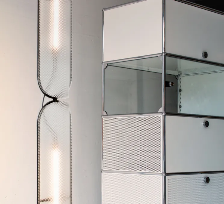 Suspension, Vale 2 Dali, transparent, anthracite, LED, 2700K, 2230lm, L102cm, H15cm - A-N-D