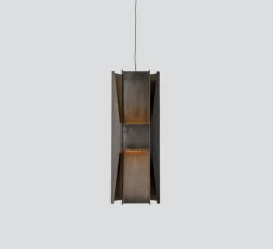 Suspension, Vector, 3 panneaux, noir, LED, dim, coupure de phase, 2700K, Ø22cm, H58cm - A-N-D