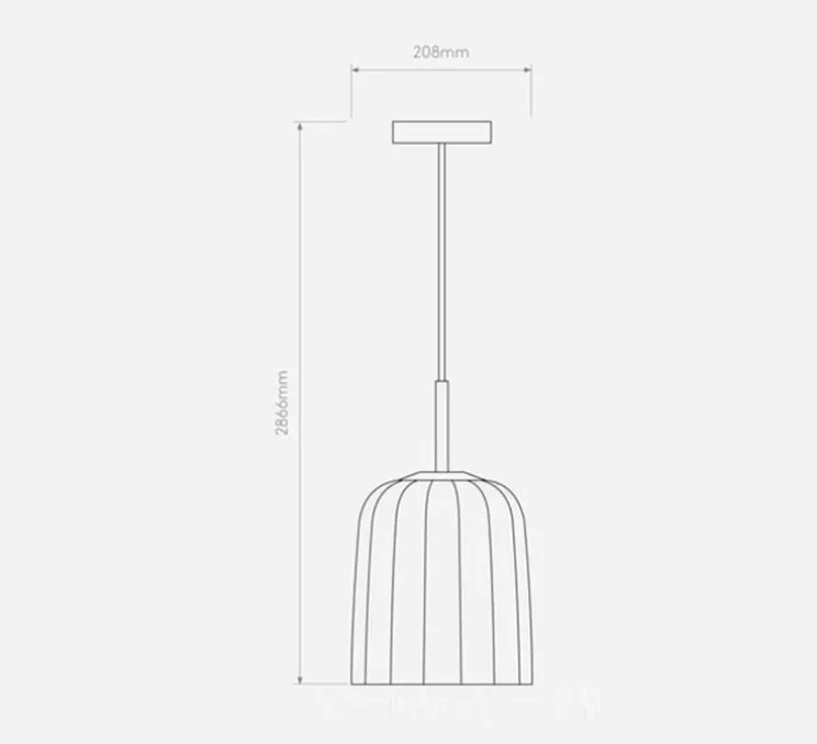 Suspension, Veo 230, bronze, Ø20,8cm, H23cm - Astro