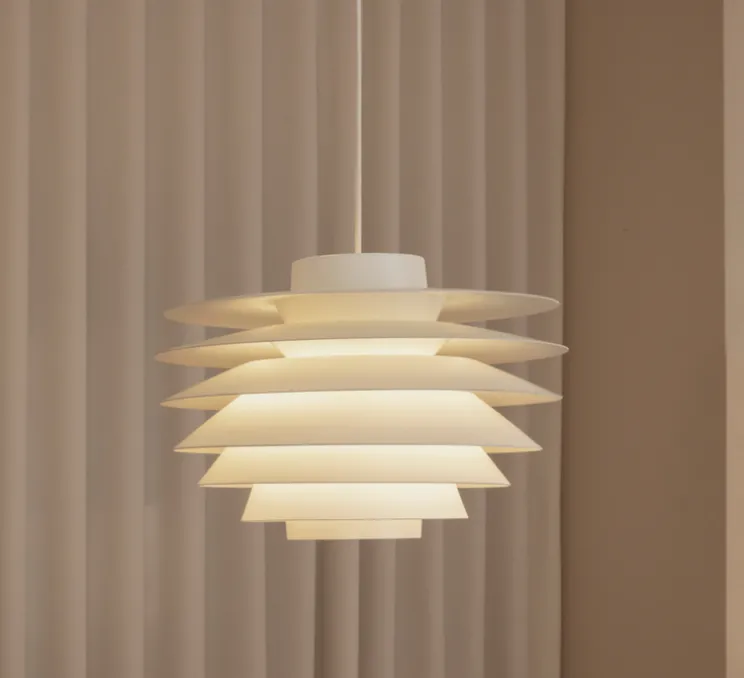 Suspension, Verona 250, blanc, Ø25cm, H17,4cm - lyfa