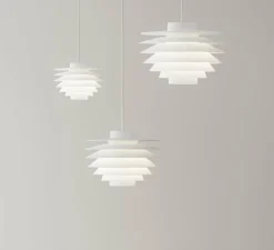 Suspension, Verona 250, blanc, Ø25cm, H17,4cm - lyfa