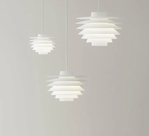 Suspension, Verona 250, blanc, Ø25cm, H17,4cm - lyfa