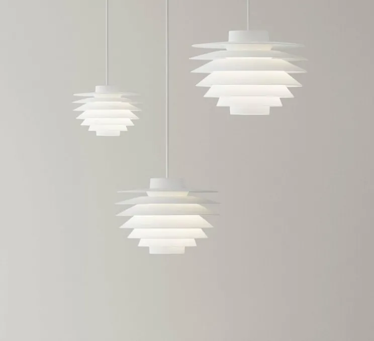 Suspension, Verona 250, blanc, Ø25cm, H17,4cm - lyfa