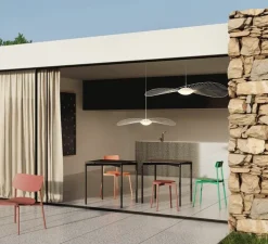 Suspension, Vertigo Nova, grande, blanc , LED, dim, 2700K, 1350 lm, Ø190cm, H13,2cm - Petite Friture