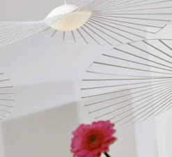 Suspension, Vertigo Nova, grande, blanc , LED, dim, 2700K, 1350 lm, Ø190cm, H13,2cm - Petite Friture