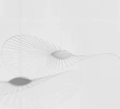 Suspension, Vertigo Nova, grande, blanc , LED, dim, 2700K, 1350 lm, Ø190cm, H13,2cm - Petite Friture