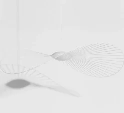 Suspension, Vertigo Nova, grande, blanc , LED, dim, 2700K, 1350 lm, Ø190cm, H13,2cm - Petite Friture