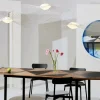 Suspension, Vertigo Nova, moyenne, blanc, LED, dim, 2700K, 1350 lm, Ø140cm, H12cm - Petite Friture