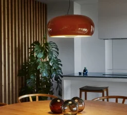 Suspension, Vetra 43, ambre, LED, 2700k, 881lm, Ø43cm, H19,8cm - Marset