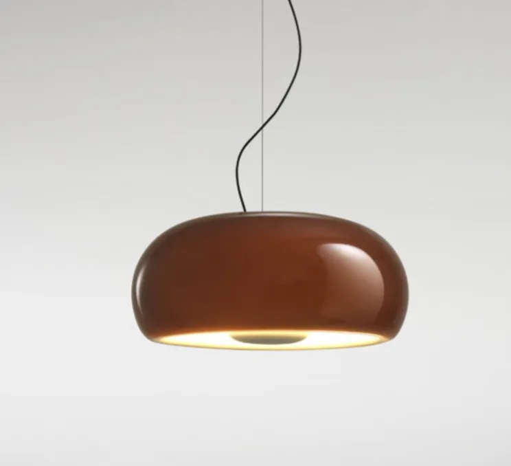 Suspension, Vetra 43, ambre, LED, 2700k, 881lm, Ø43cm, H19,8cm - Marset