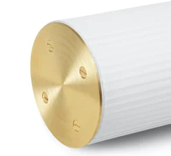 Suspension, vuelta 100, laiton, LED, 3000K, 2400lm, Ø8,4cm, H100cm - Ferm Living