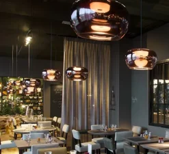 Suspension, Wetro 1.0, cuivre, LED, H8.7cm, Ø15cm - Wever et Ducre