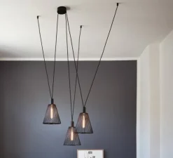 Suspension, Wiro decenter 3.0 , noir, Ø24,5cm, H33cm - Wever&ducré